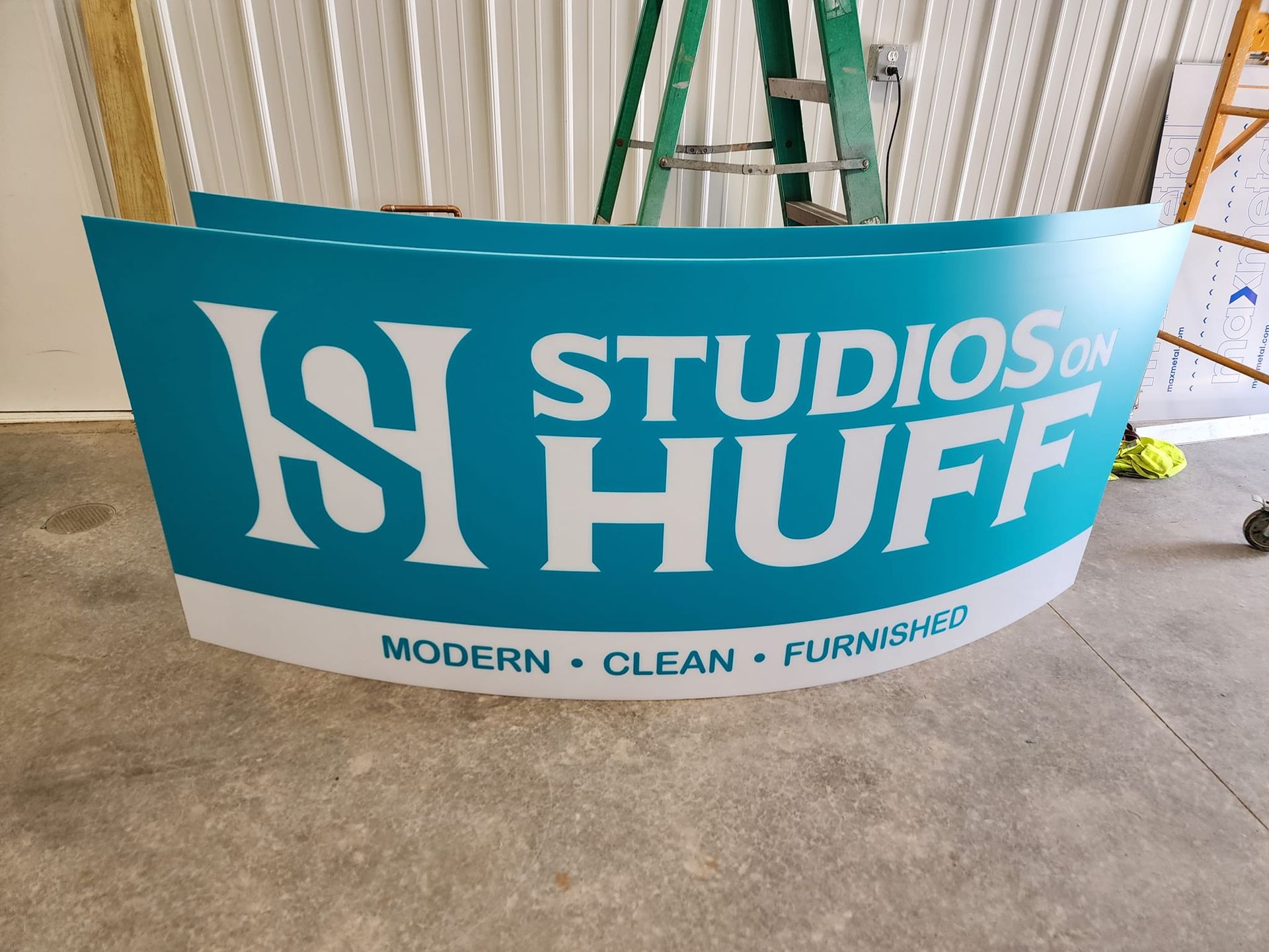 Studios On Huff Signage — Onalaska, WI — 3 Rivers Sign LLC - DBA Highway 35 Signs