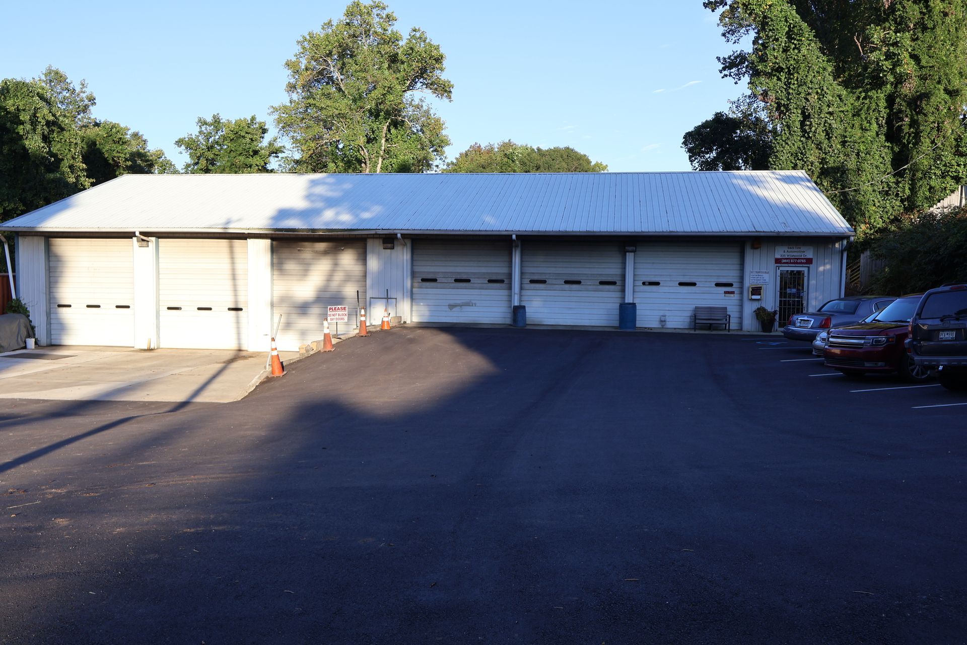 Interior shot of an auto parts store with yellow signs  | S&S Tire Inc & Automotive