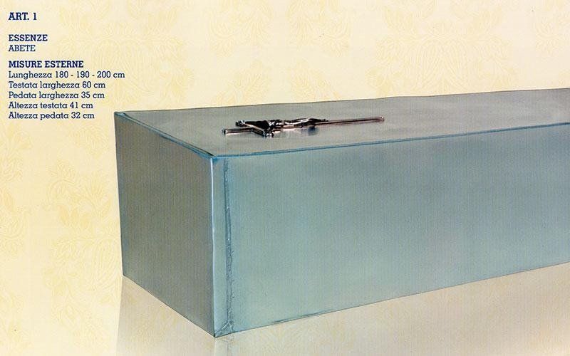 cofano funebre abete