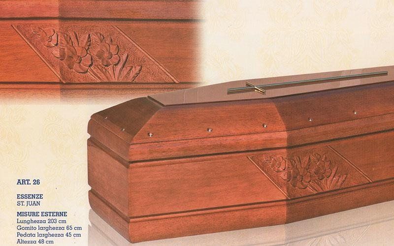 Cofani funebri in legni nobilitati