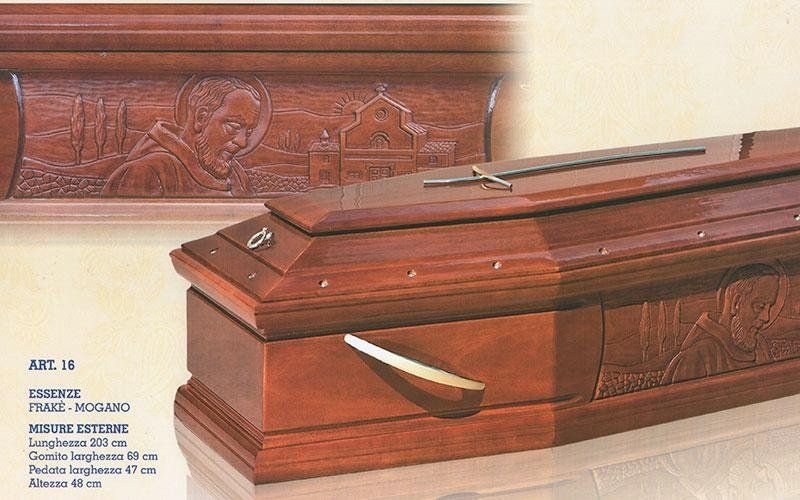 Cofani funebri in legni nobilitati