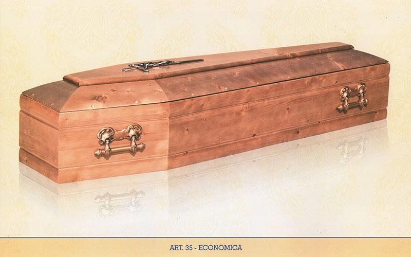 cofano funebre abete