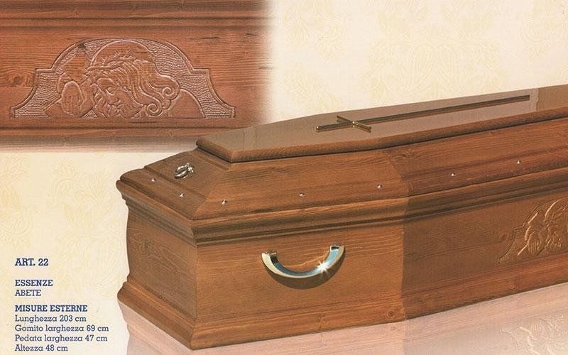 cofano funebre abete
