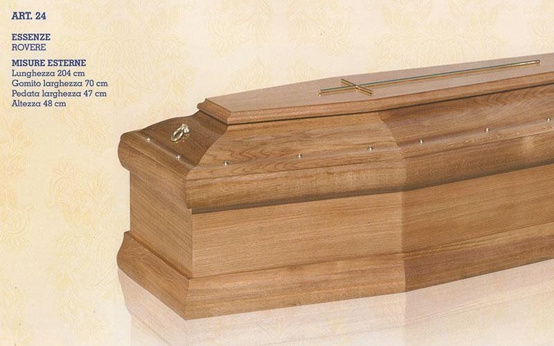 Cofani funebri in rovere