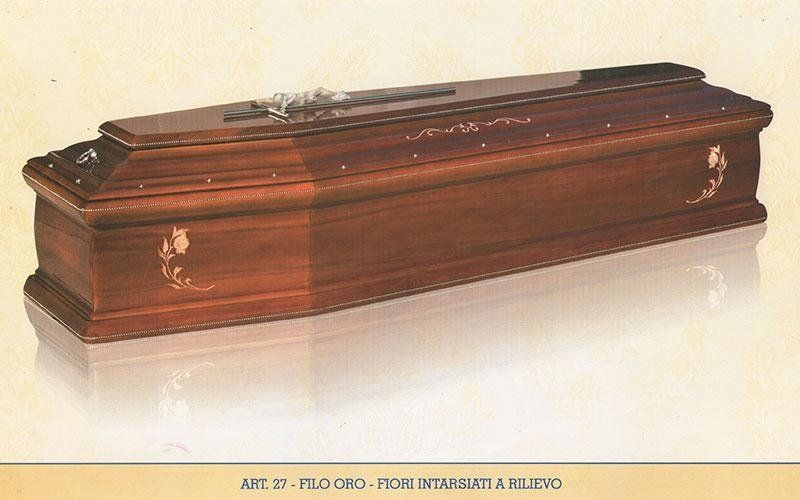 Cofani funebri in legni nobilitati