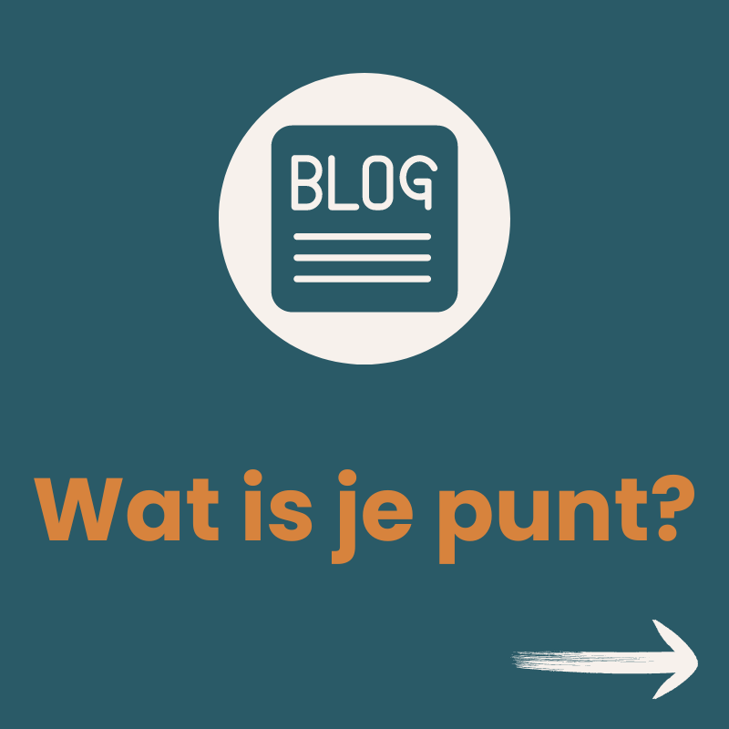 Een blog over het schrijven van een artikel en hoe je duidelijk en krachtig je punt maakt.