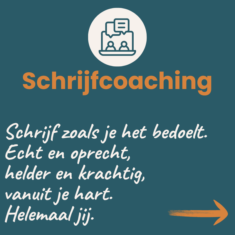 1-op-1 schrijfcoaching