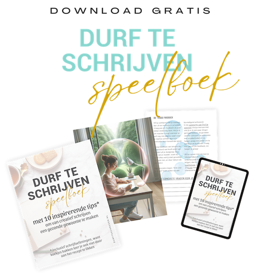 Het Durf te schrijven Speelboek voor meer creativiteit in je leven