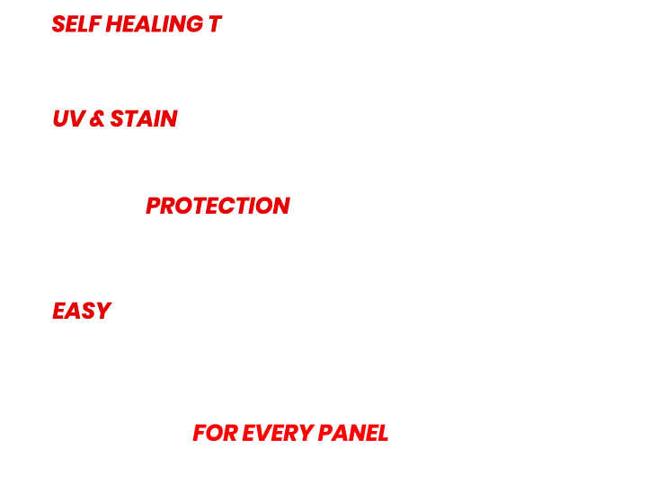 Text in red on a white background: 