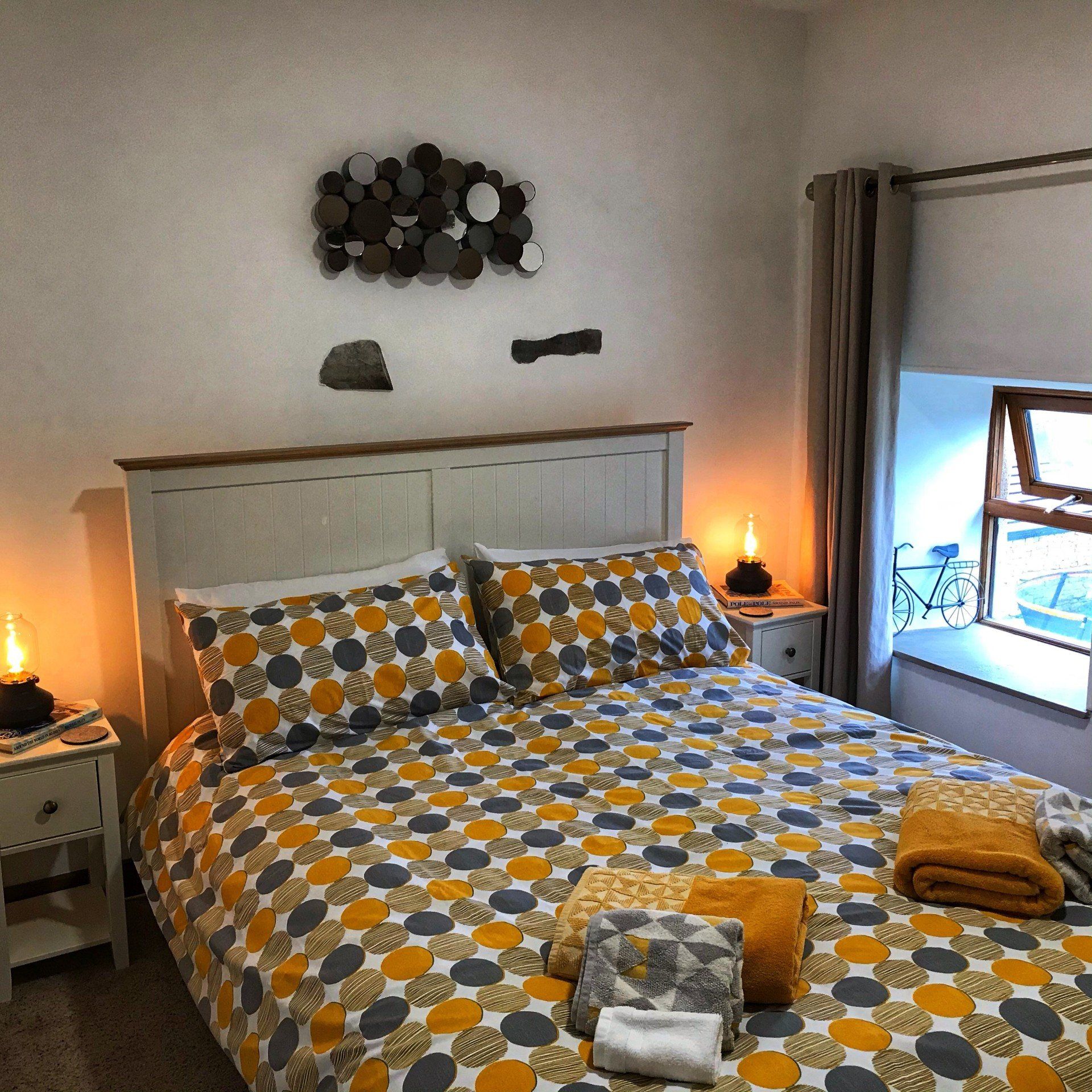 The Pennine Family room at Garsdale House vegan bed and breakfast