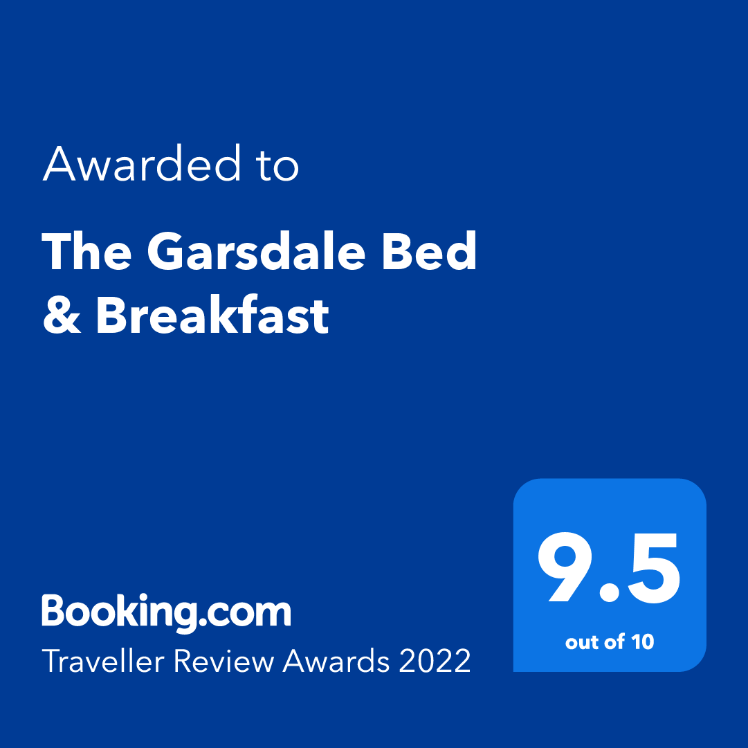 9.5 Booking.com rating for Goats and Oats at Garsdale vegan BnB