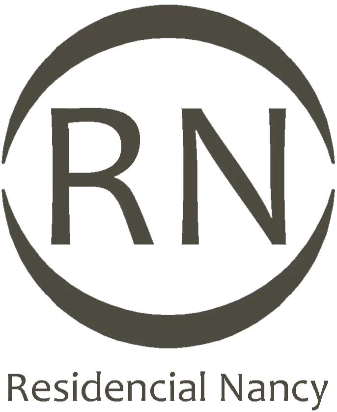 Logotipo de Residencial Nancy con las letras 