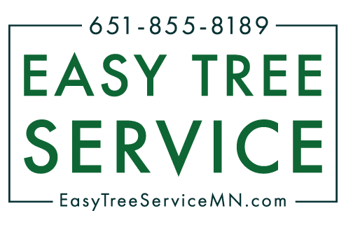Green logo for Easy Tree Service: phone number, name, and website.