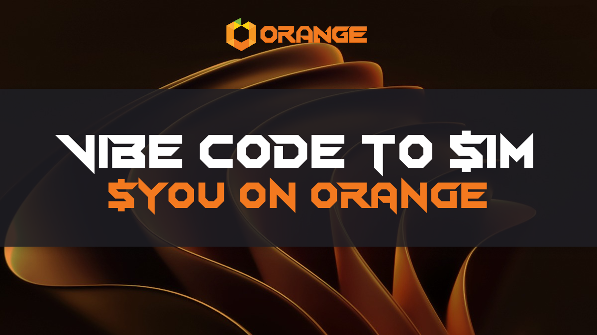 Announcing $YOU from Upload1983 as the first creator token on Orange to hit $1M market cap.