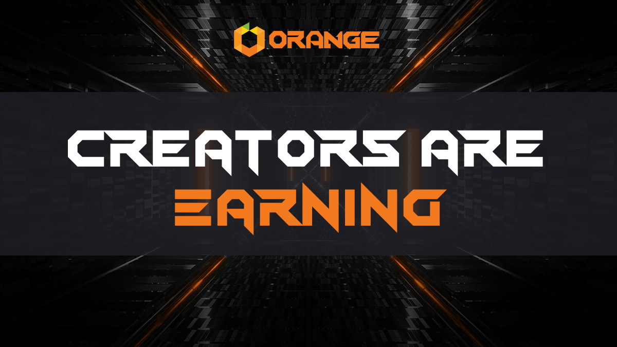 Creators on Orange Web3 are earning