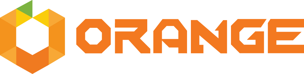 Orange Web3 logo colored