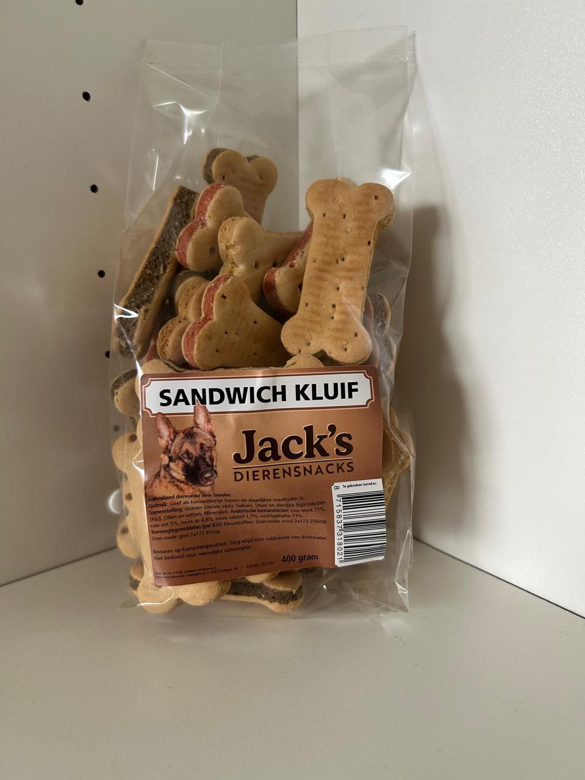 Sandwich kluif 400 gram