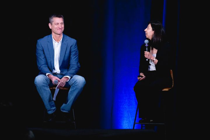 Panel of business professionals speaking at corporate conference in Dallas
