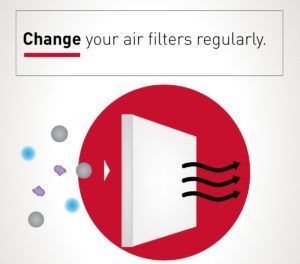 Change Your Air Filters Regularly