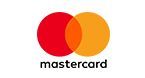 Un cerchio rosso e arancione con la parola mastercard sopra.