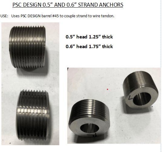 Steel Strand Anchors — East Chicago, IN — Precision Surveillance Corporation