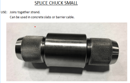 Splice Chuck Small — East Chicago, IN — Precision Surveillance Corporation