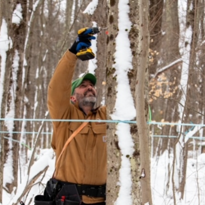 Andrew Chisholm President New Hampshire Maple Producers Association