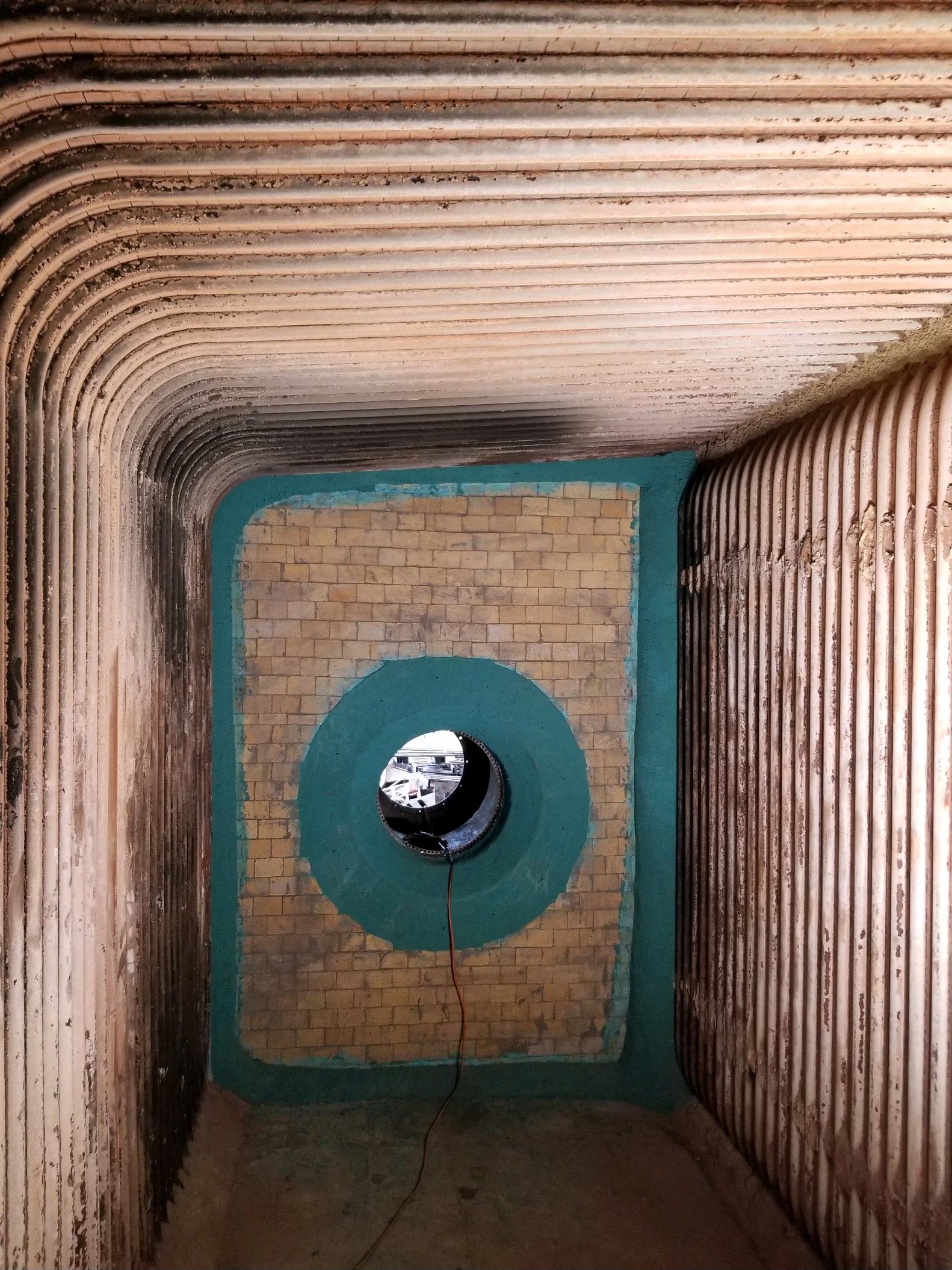 Boiler in need of refractory repair