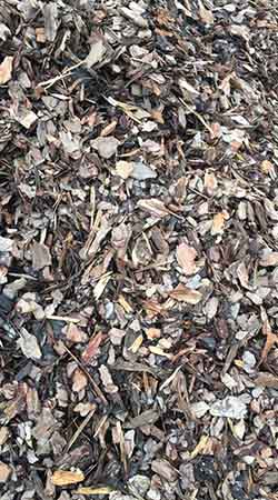 Gray mulch in Winston Salem, NC