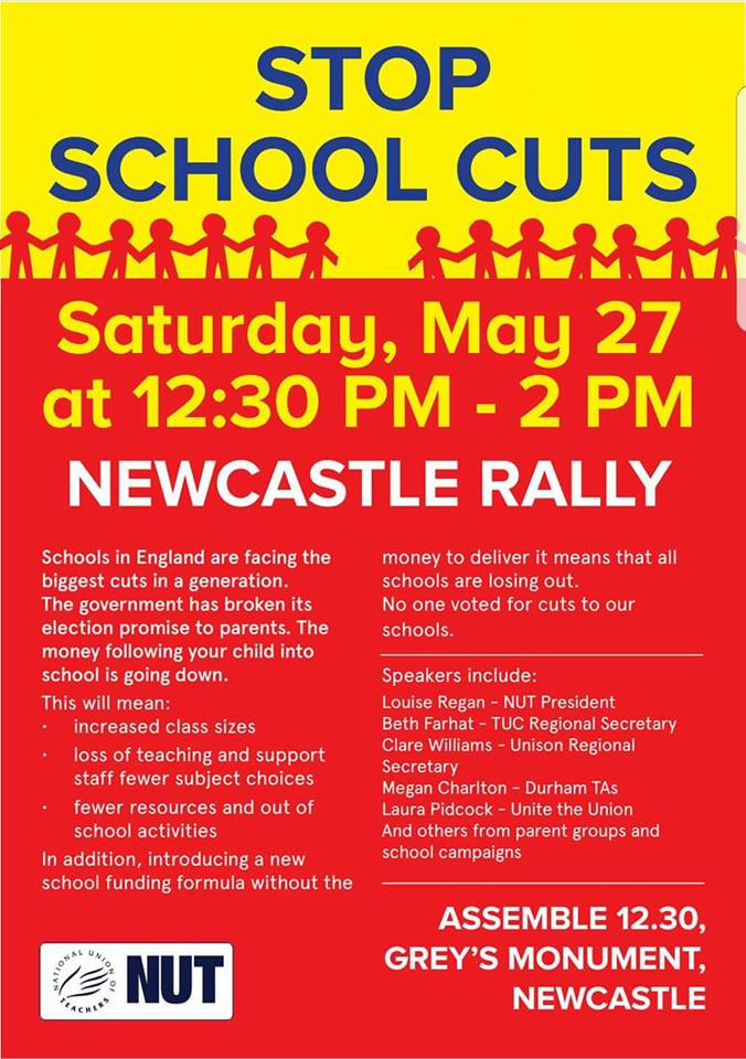 Stop School Cuts Campaign Newcastle