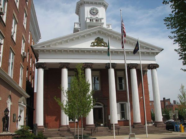 Franklin County Courthouse Chambersburg, PA — Latrobe, PA — Keystone Masonry Restoration