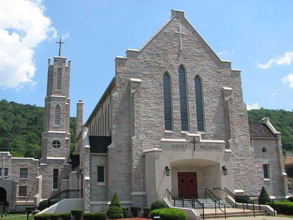 ST. Michael Catholic Church Wheeling, WV — Latrobe, PA — Keystone Masonry Restoration