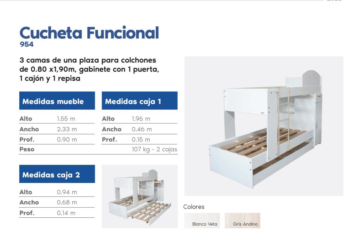 Cucheta funcional (954) Marca PLATINUM
