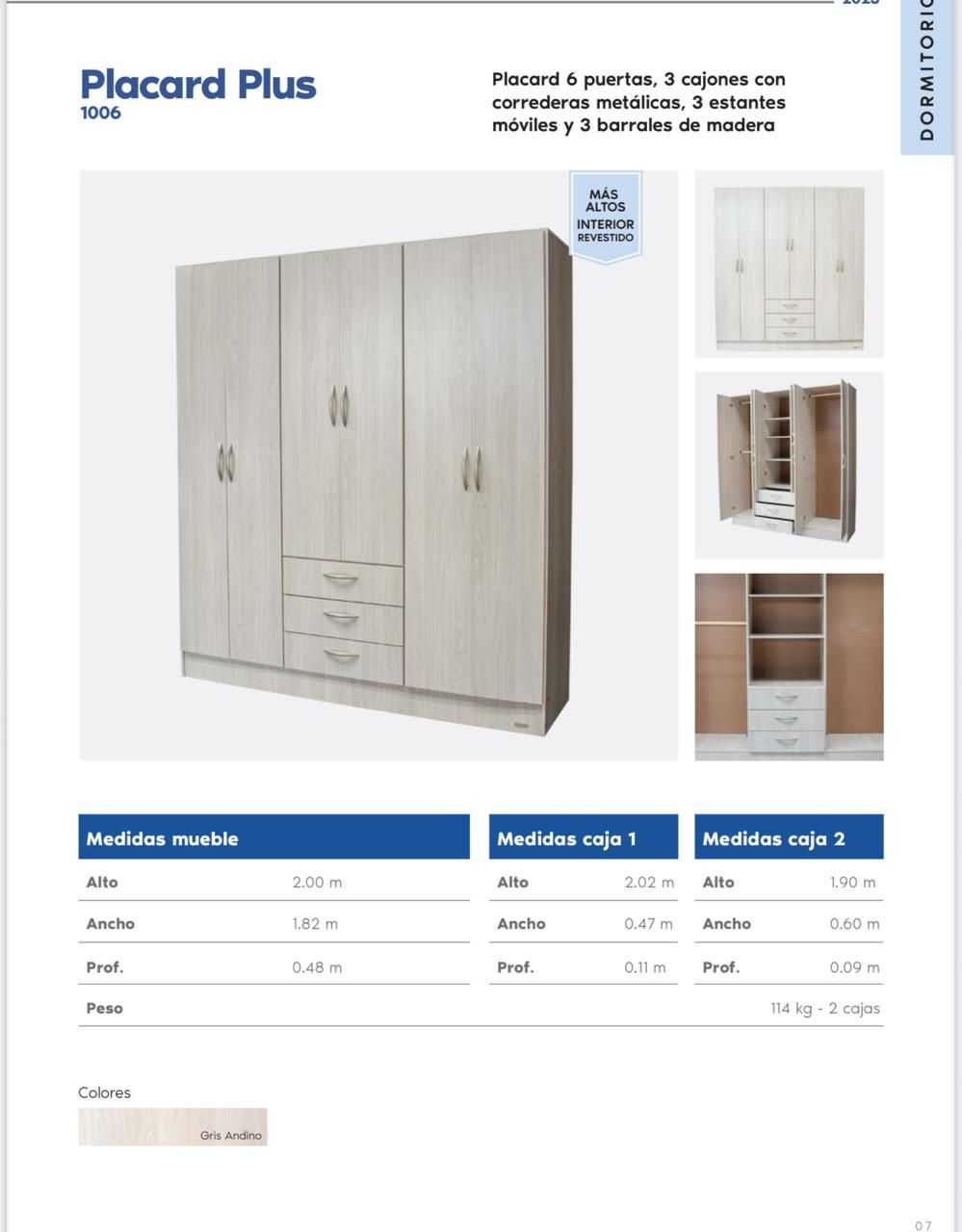 Placard Plus (1006) Marca PLATINUM