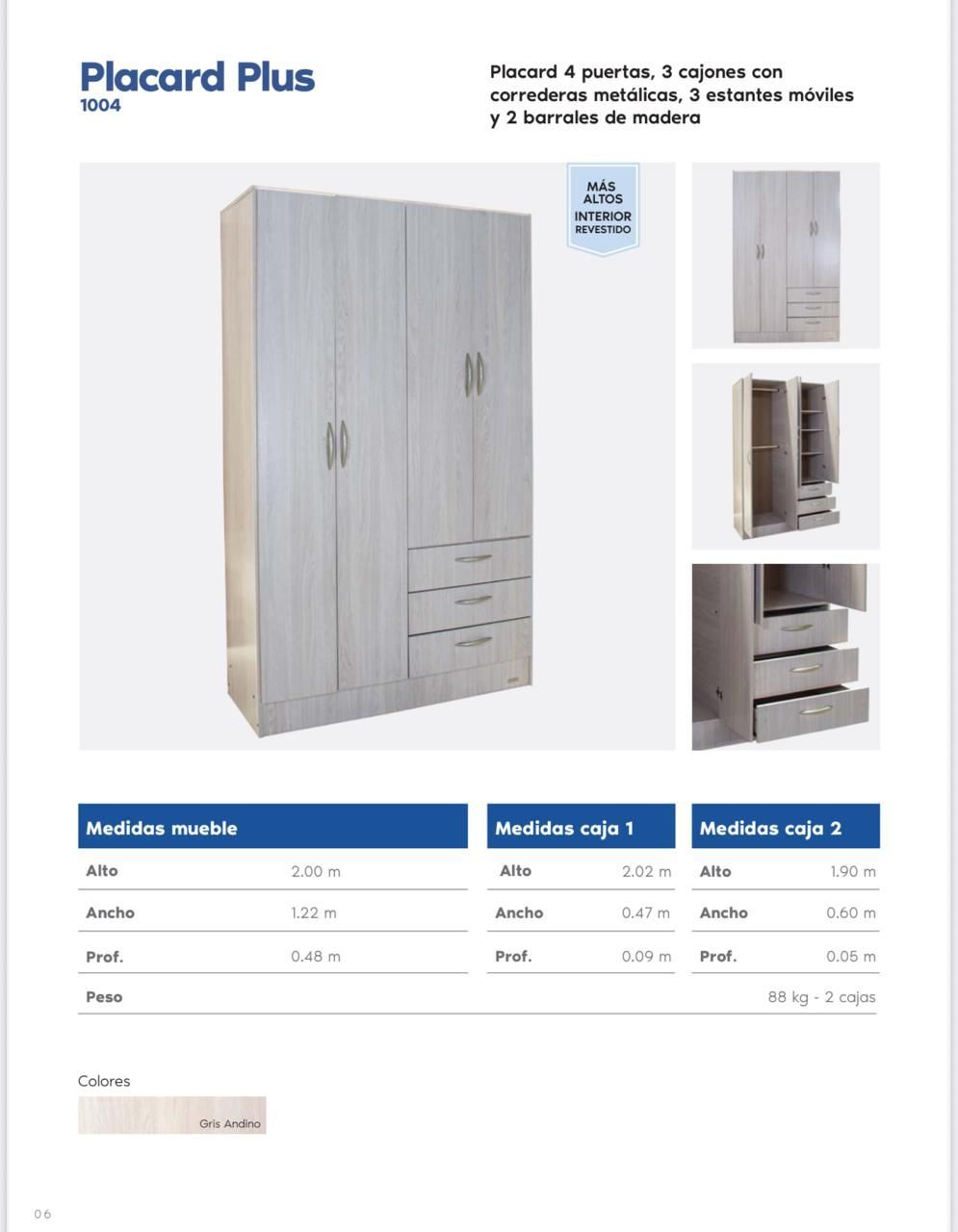 Placard Plus (1004) Marca PLATINUM