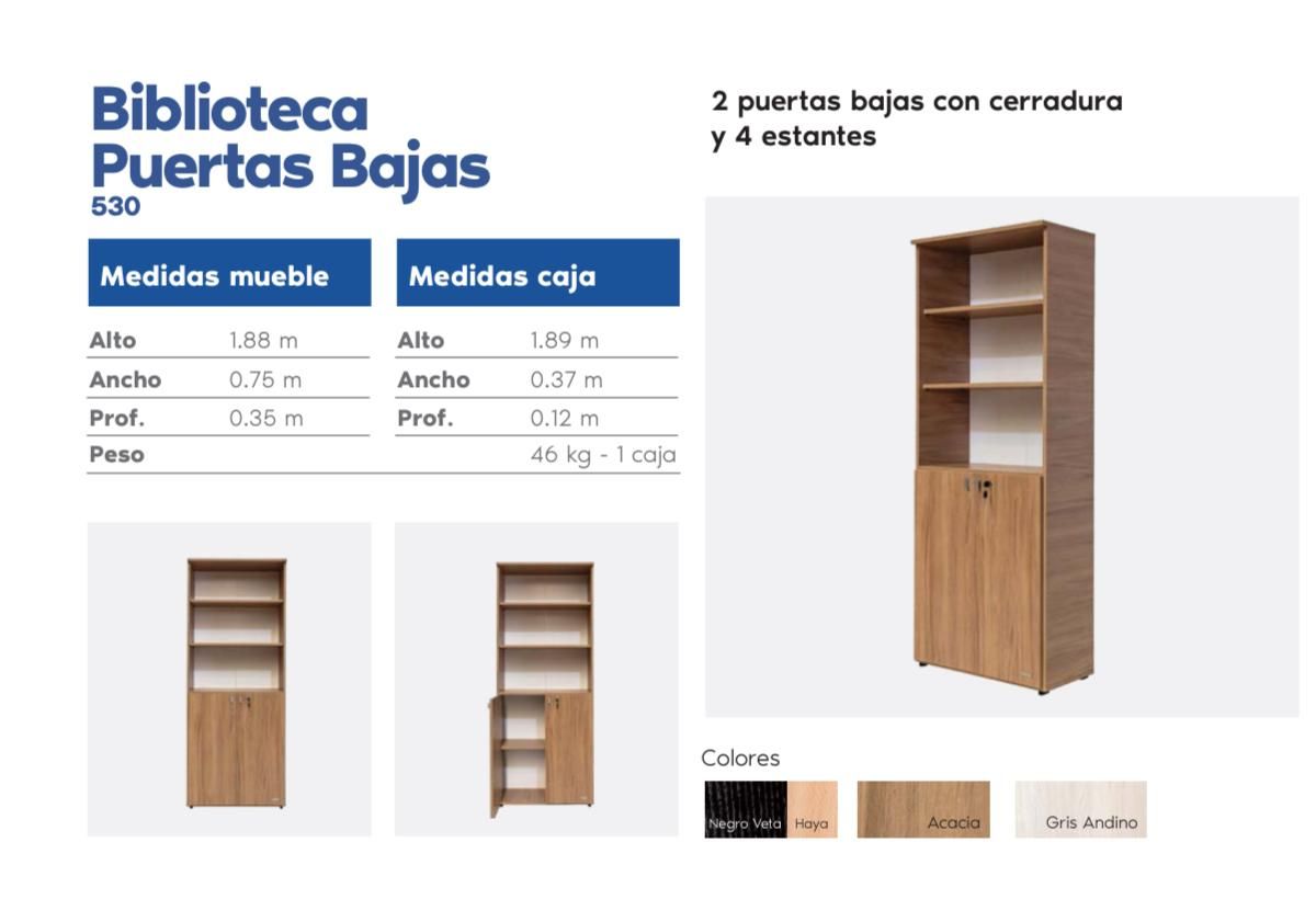 Biblioteca (530) Marca PLATINUM