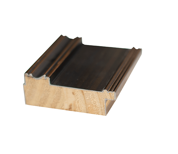 Mirror Renovations 4106 Framed Mirror - Black and Gold Flat