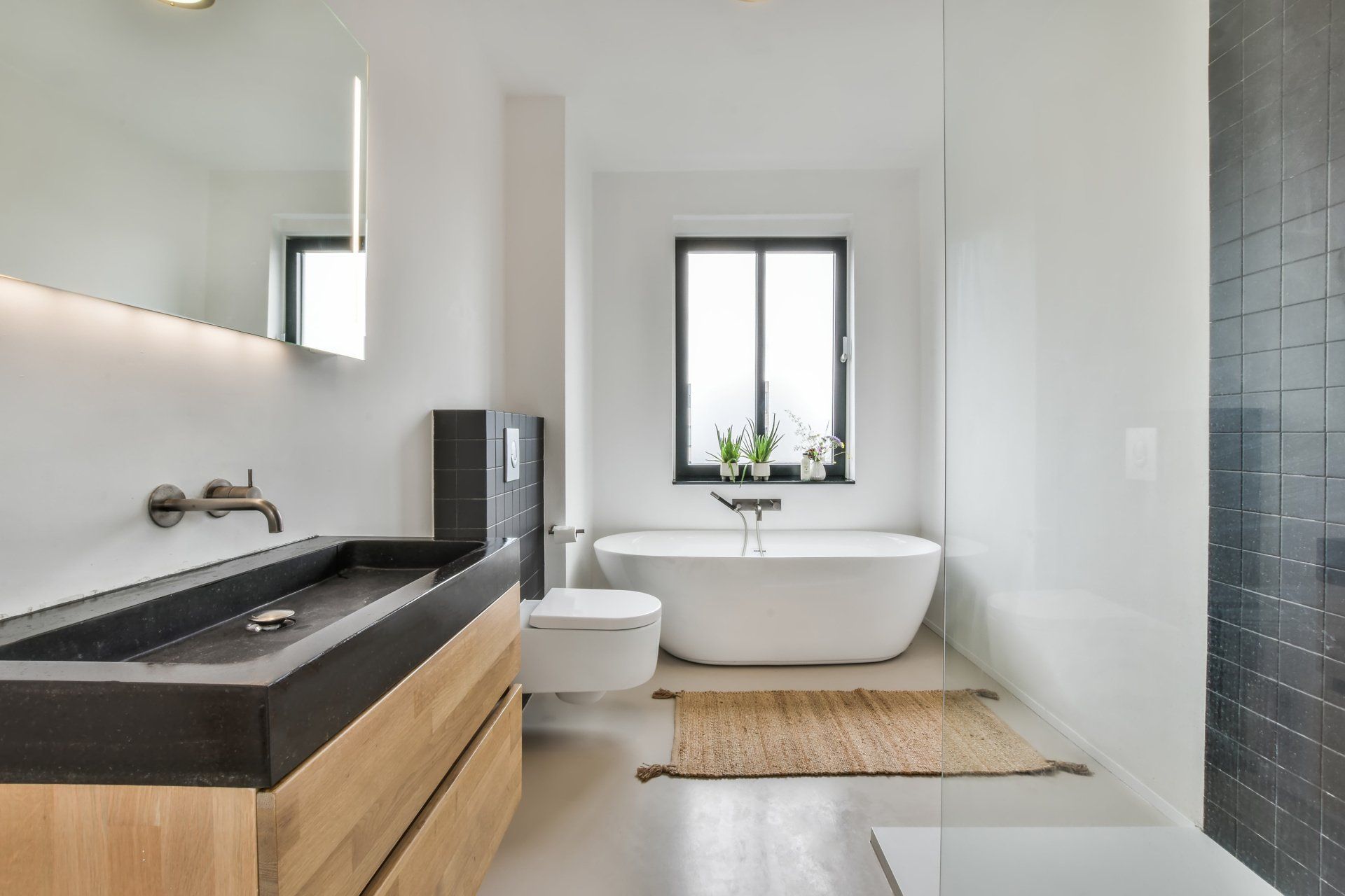 beautiful modern bathroom