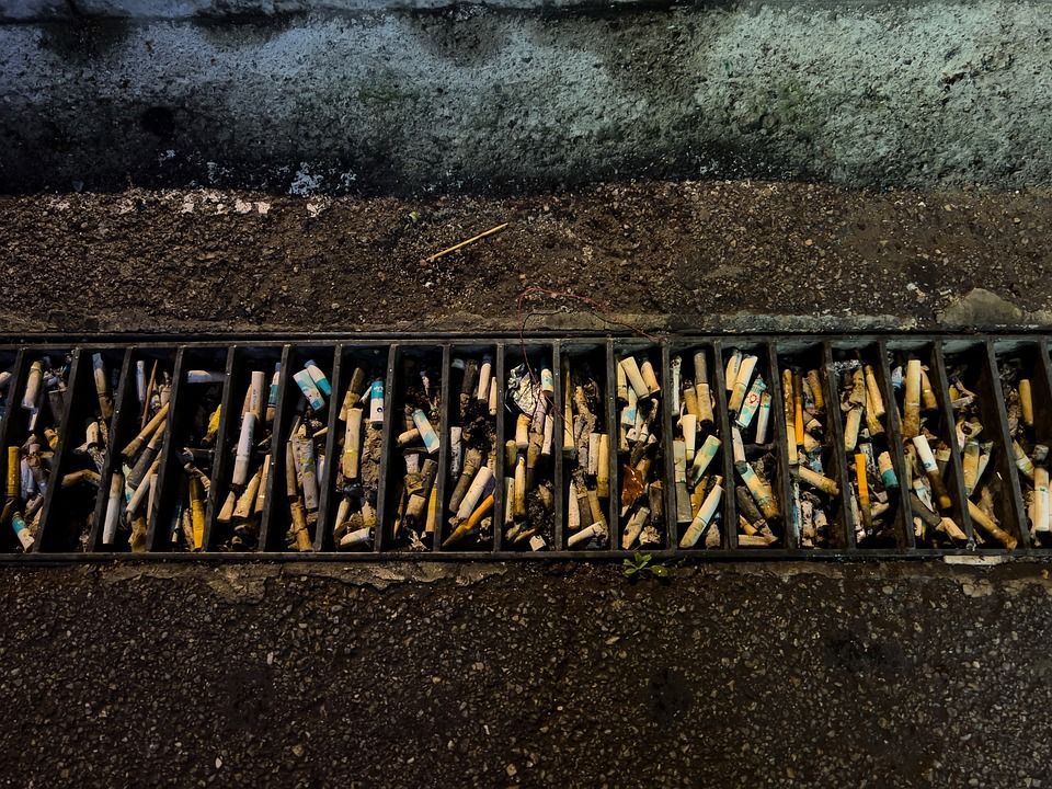 Blocked Stormwater Drain