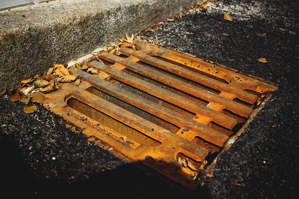 Rusted Stormwater Pipes
