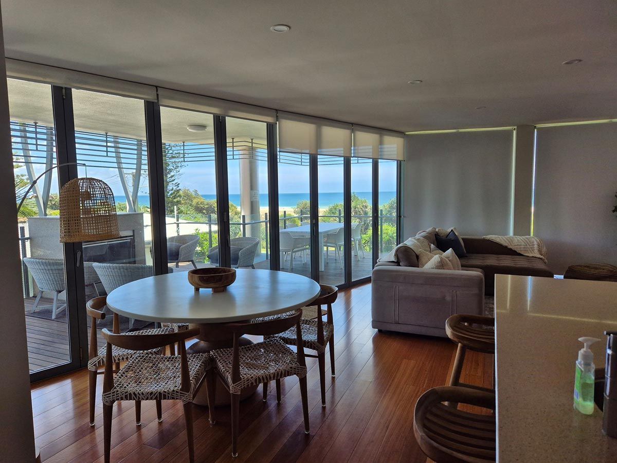 Interior of A Room with A Beach View — KirraLina Cleaning Services in Tweed Heads, NSW