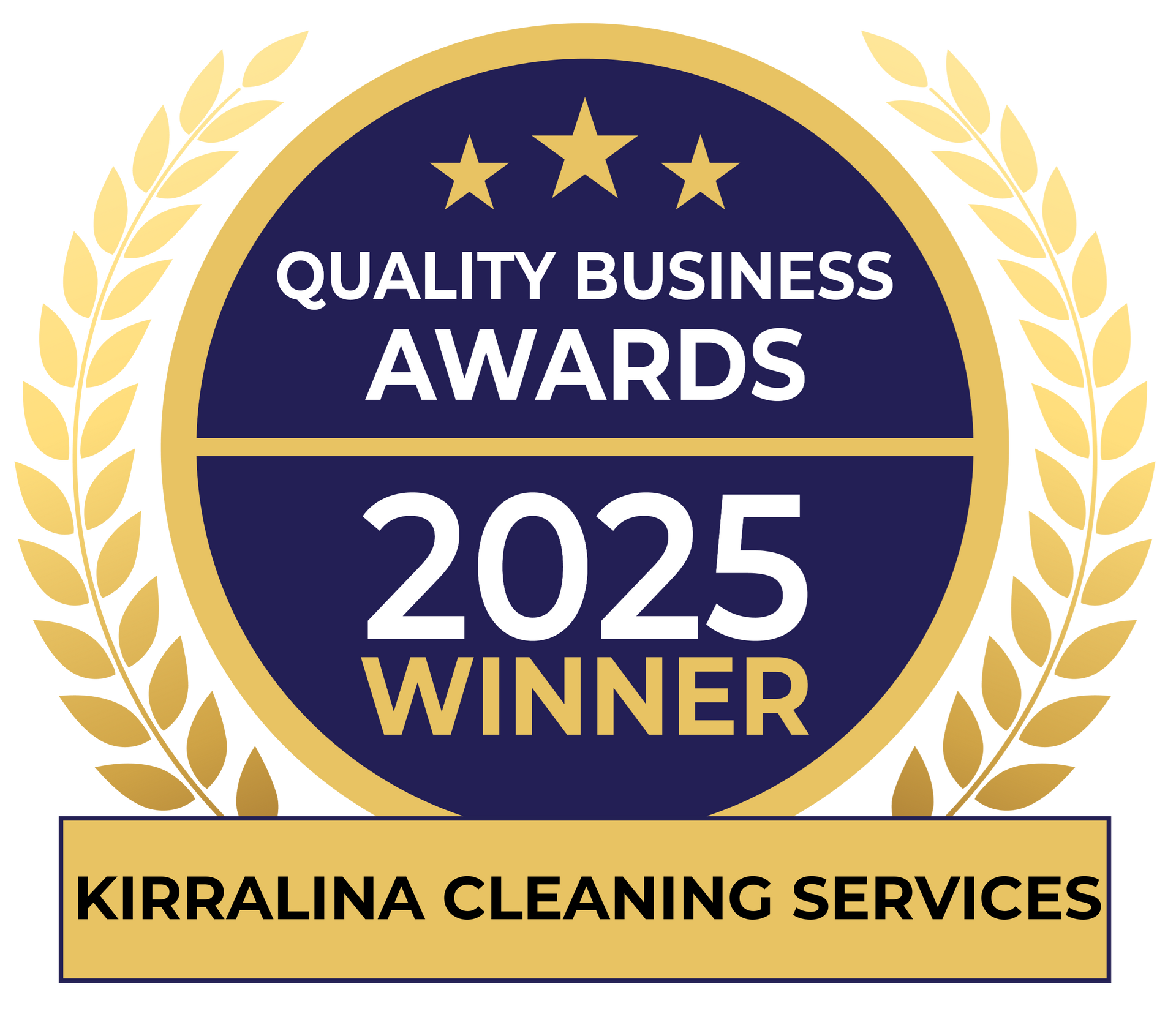 Quality Business Award for Kirralina Cleaning Services Pty Ltd 2024 Winner