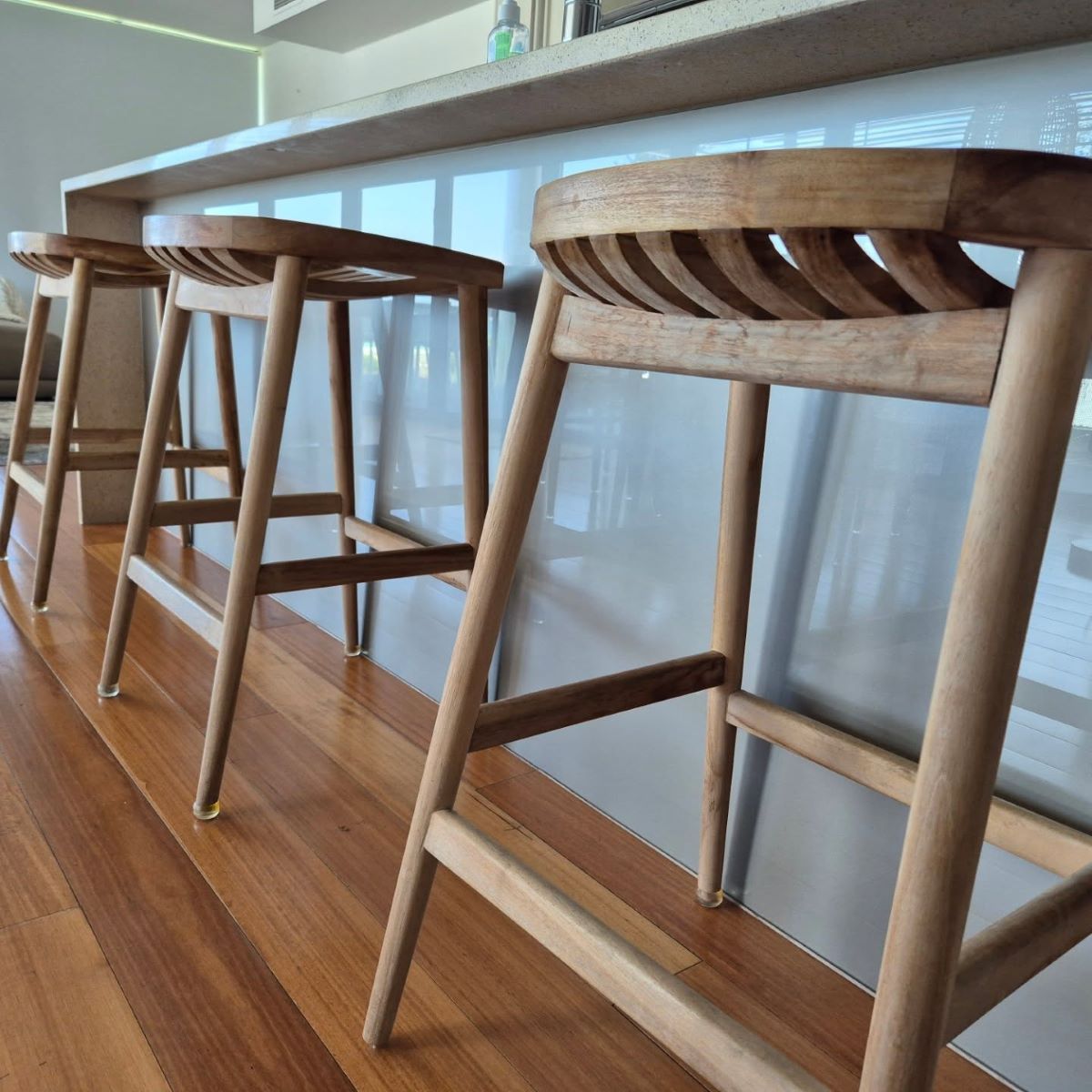 A Row of Wooden Chair — KirraLina Cleaning Services in Tweed Heads, NSW