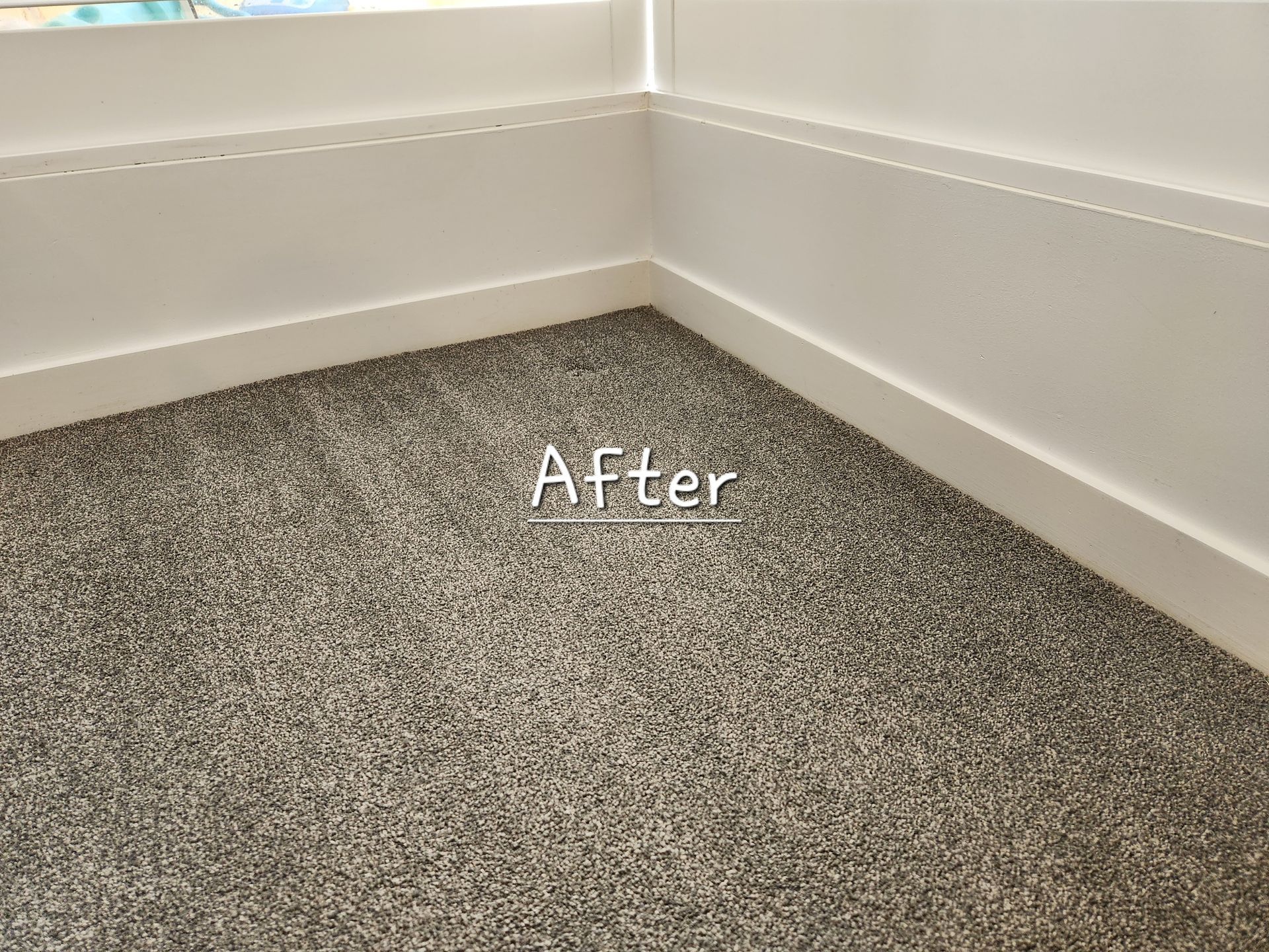 After: Walls and Trim With New Gray Carpet — KirraLina Cleaning Services in Burleigh Heads, QLD