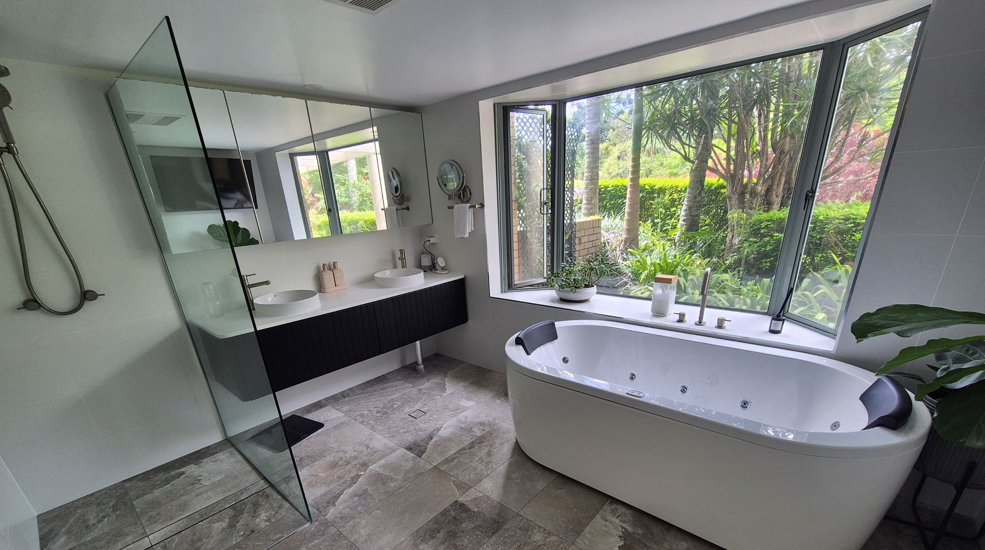 Clean bathroom