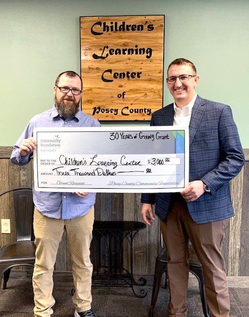 The Children’s Learning Center of Posey County Receives Celebrating 30