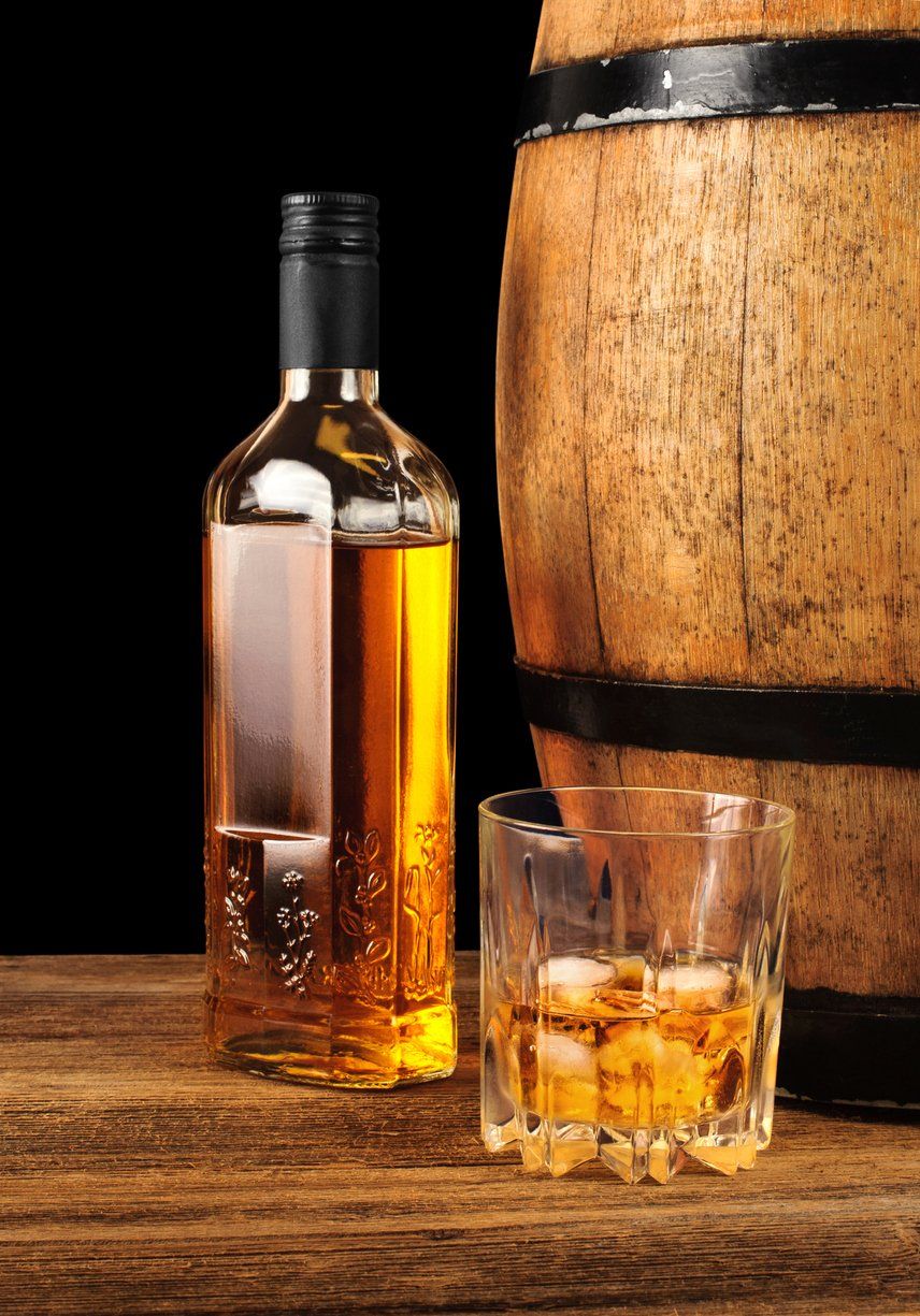 Bourbon bottle