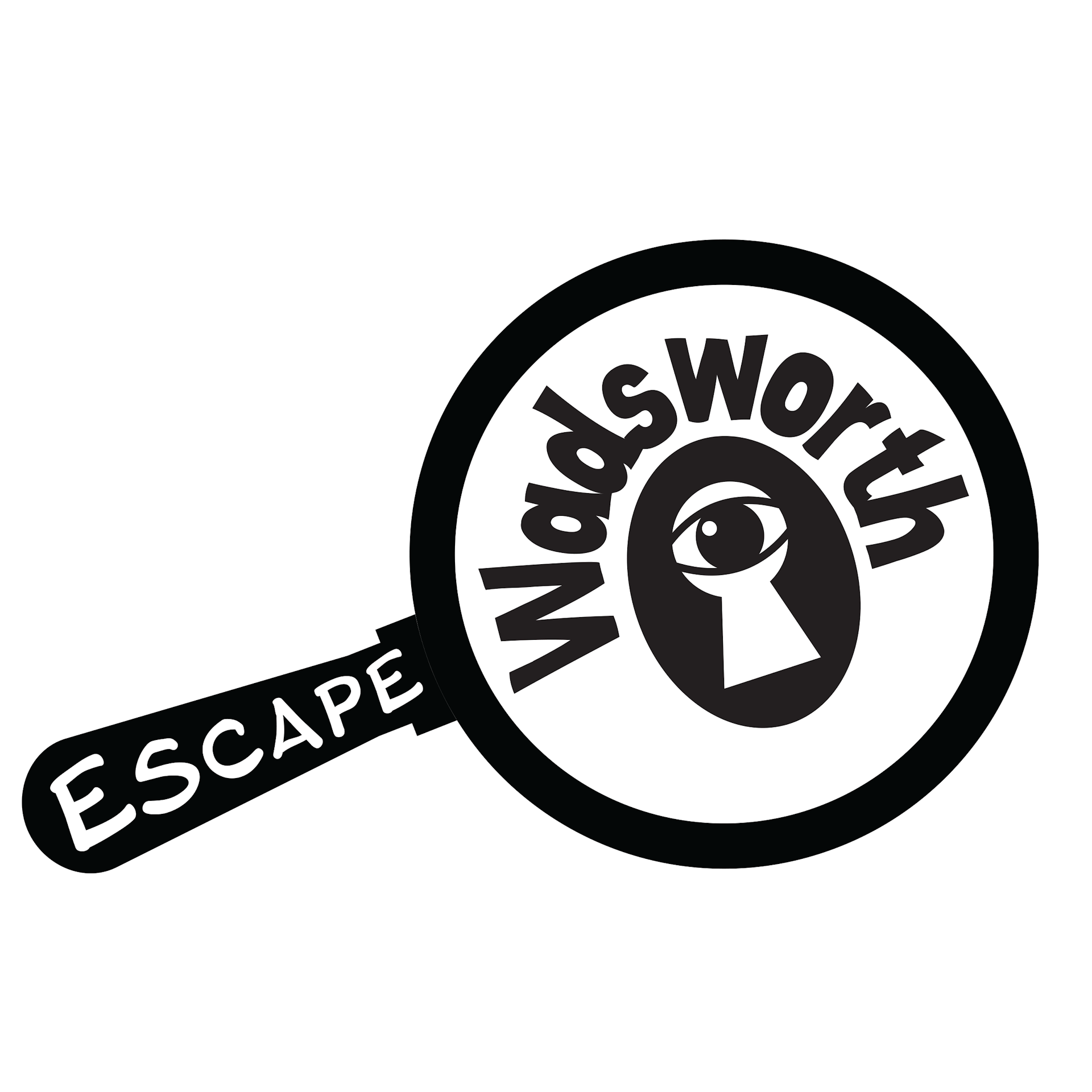 The logo of Escape Wadsworth & a link to Escape Wadsworth website.