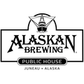 Alaskan Brewing Public House logo with a lighthouse and text &ldquo;Juneau, Alaska&rdquo;