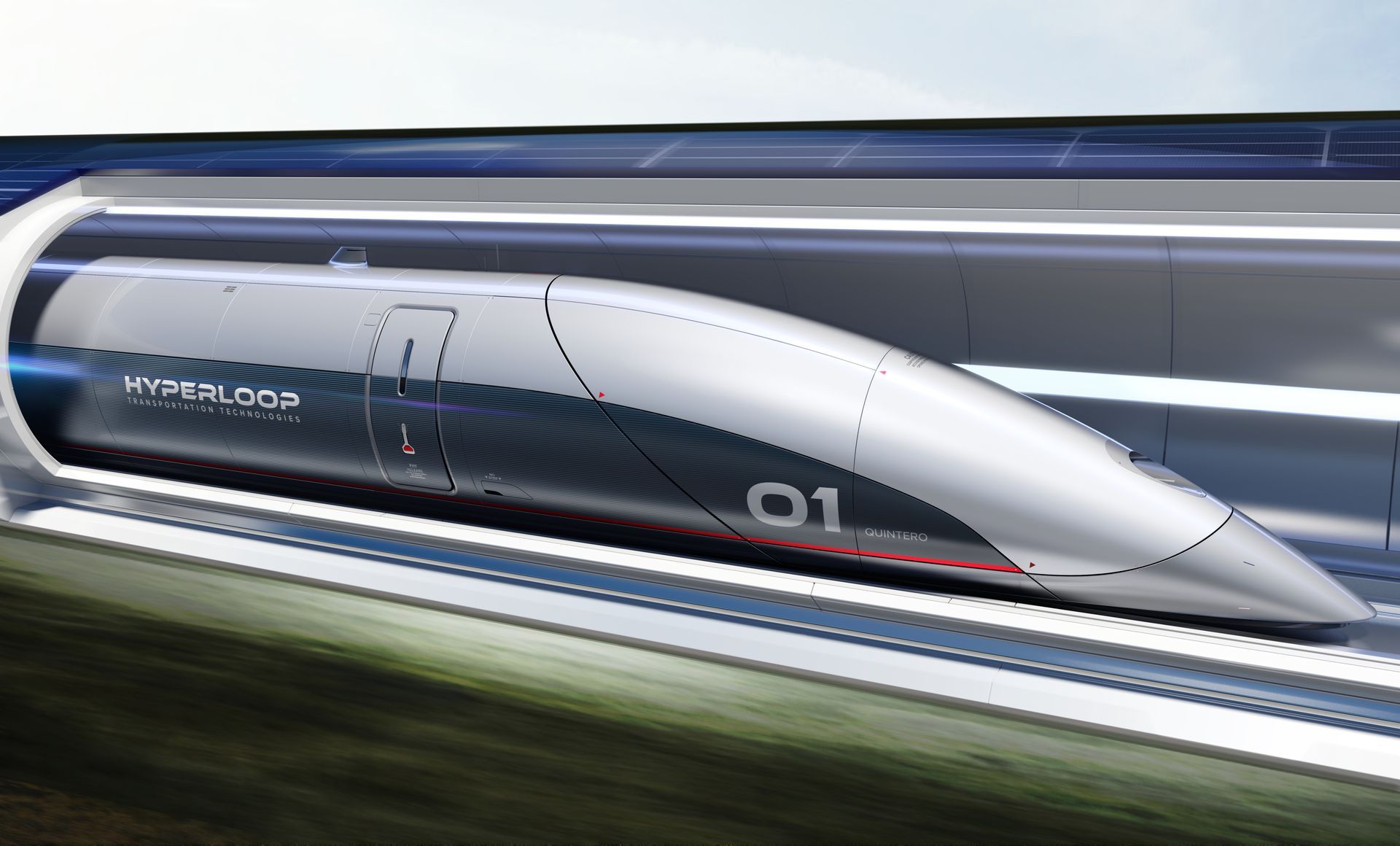 Imagem do POD da Hyperloop TT